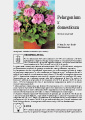 Scheda di coltivazione Pelargonium Completa